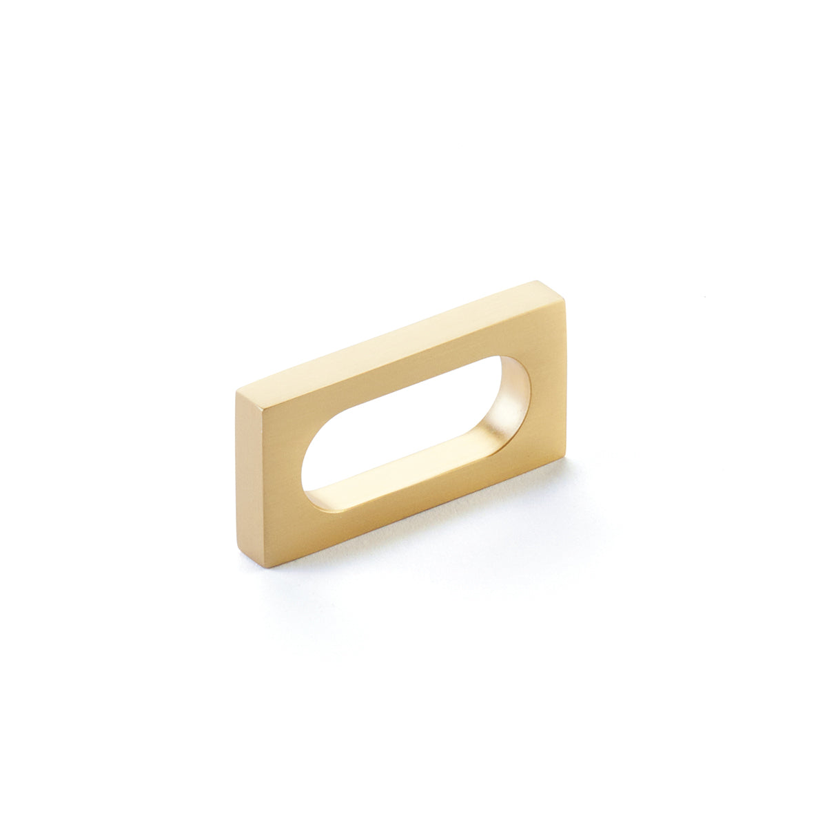 Schaub Cafe Modern Oval Slot Pull - Cafe Collection