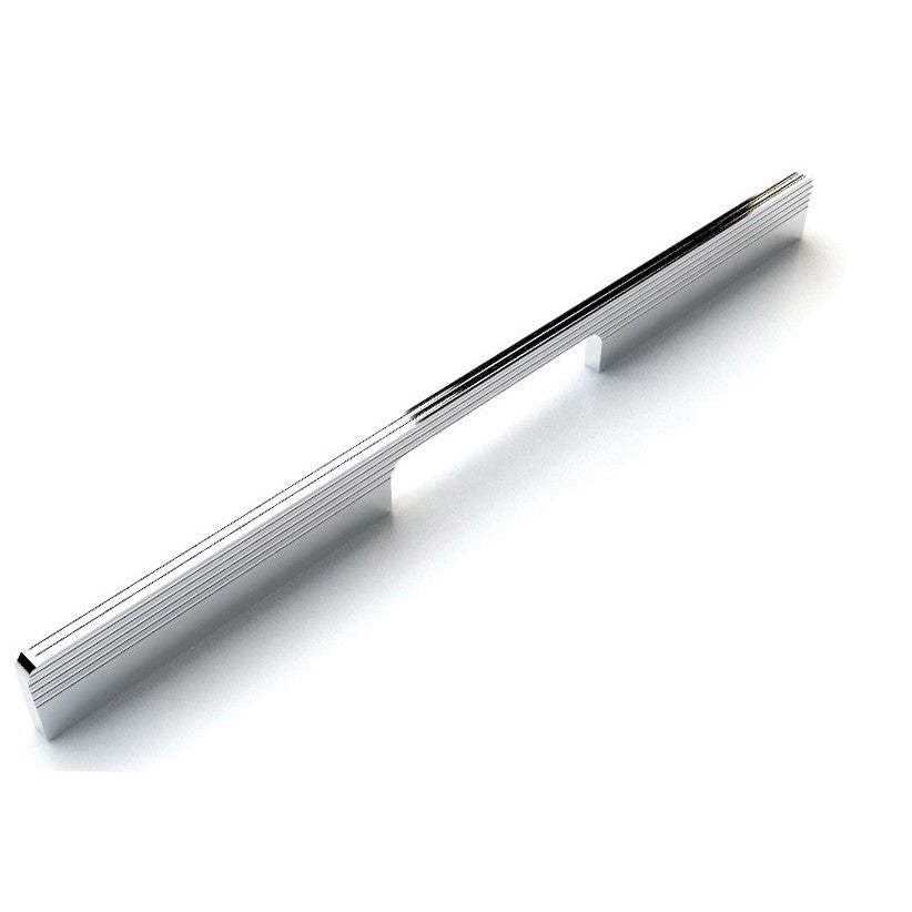Sleek Straight Line Knurled Cabinet Handle - 1052