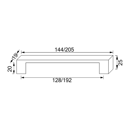 Scalloped Handle - 510