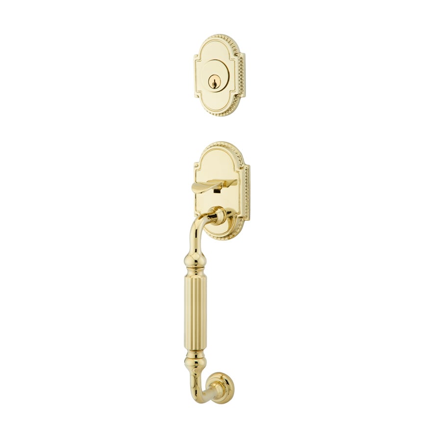 Emtek Brass Tubular Entrance Handlesets - Knoxvile