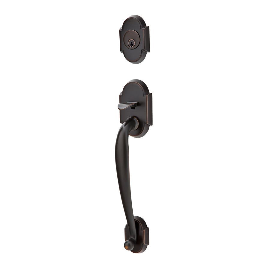 Emtek Brass Tubular Entrance Handlesets - Nashville