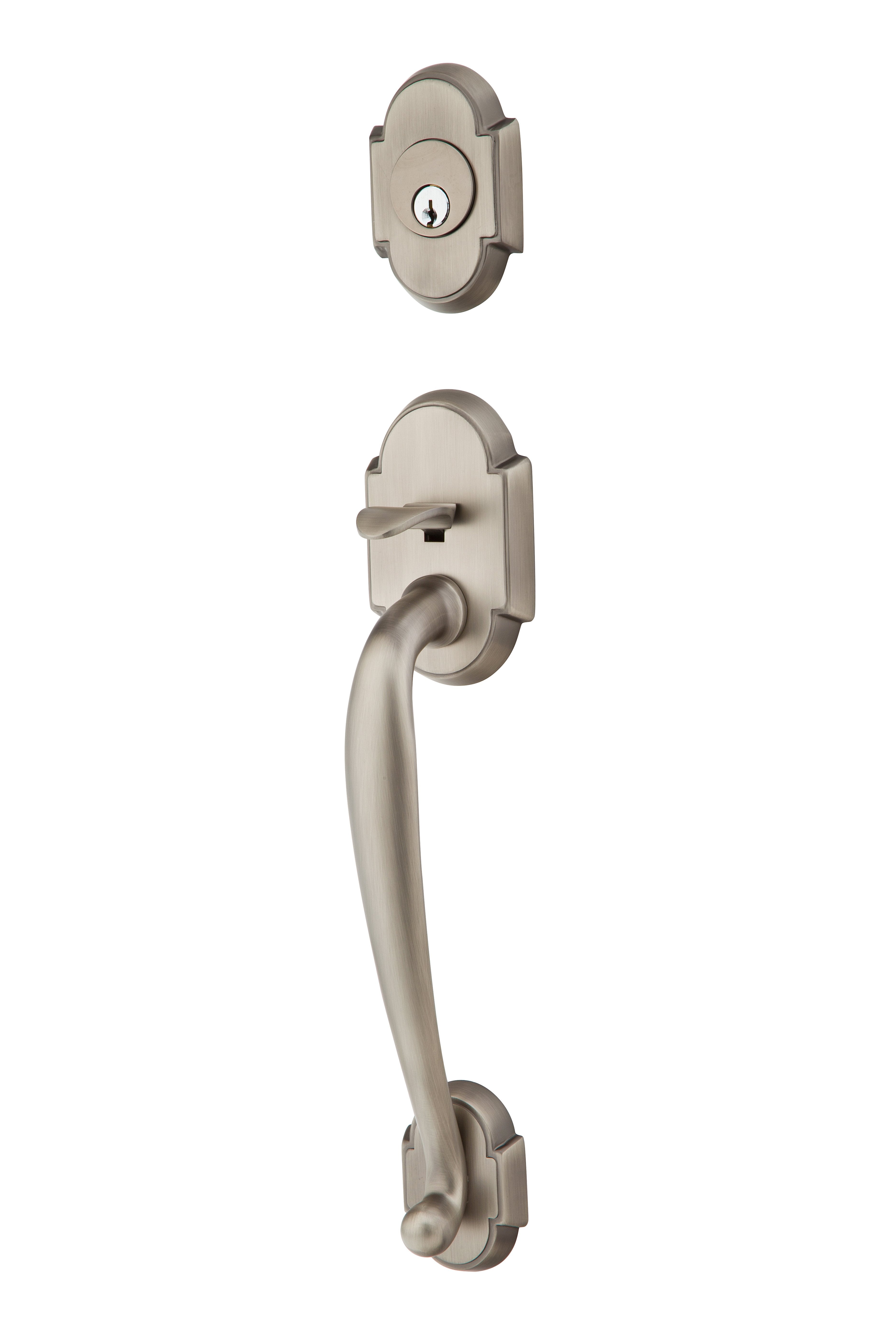 Emtek Brass Tubular Entrance Handlesets - Nashville