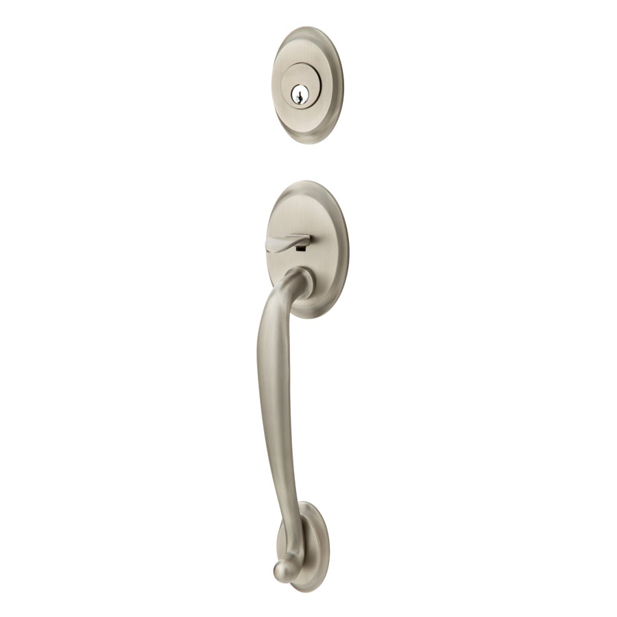 Emtek Brass Tubular Entrance Handlesets - Saratoga