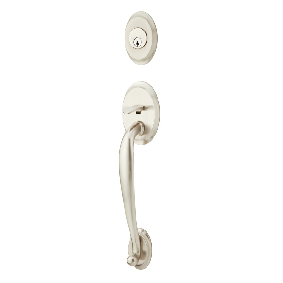 Emtek Brass Tubular Entrance Handlesets - Saratoga