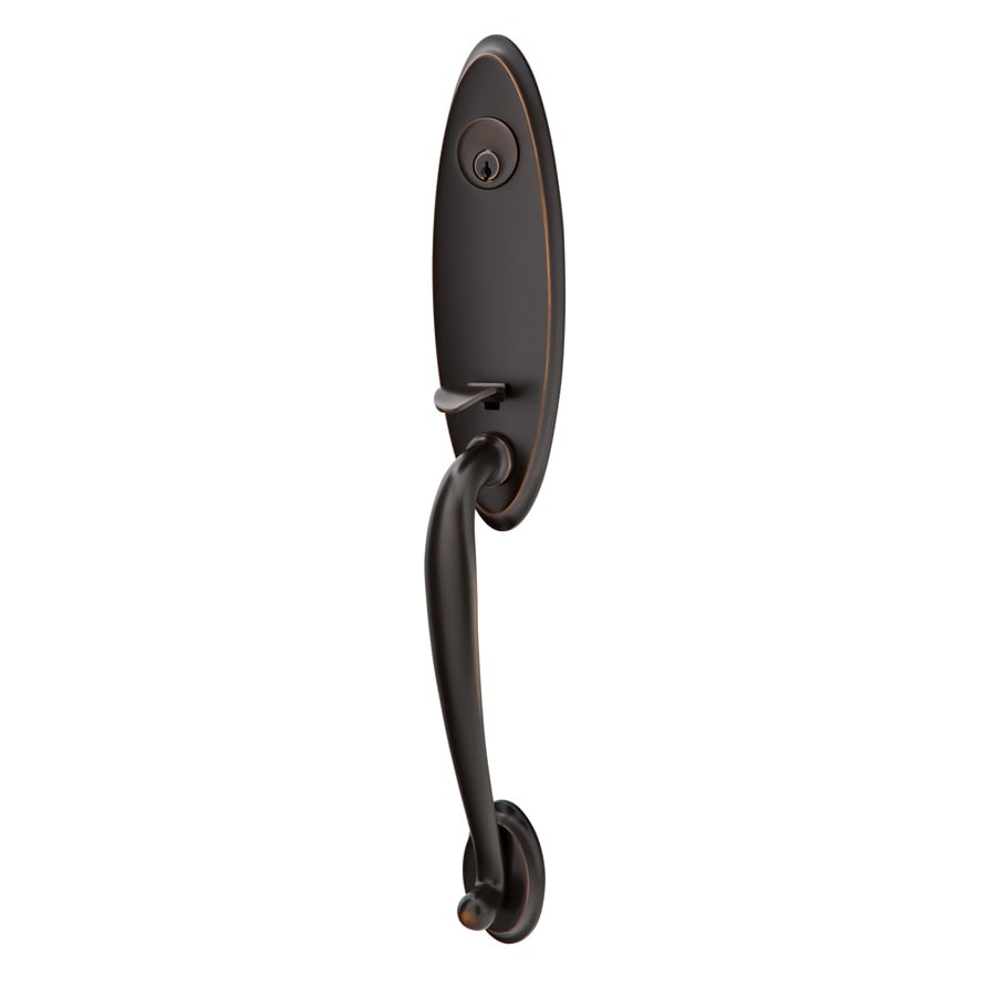 Emtek Brass Tubular Entrance Handlesets - Marietta
