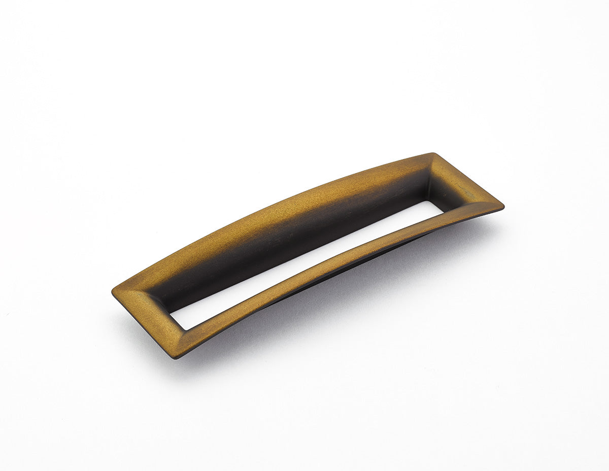 Schaub Cabinet Pull Flared Rectangle - Finestrino Collection