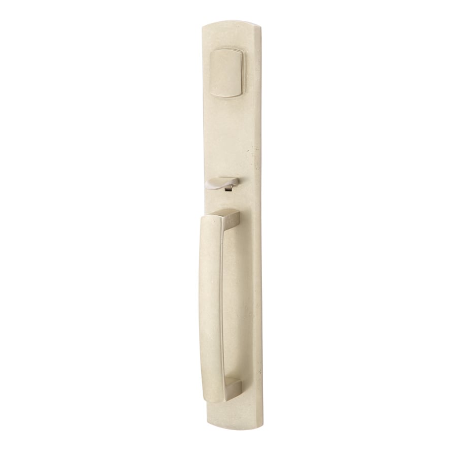 Emtek Sandcast Bronze Tubular Entrance Handlesets - Brighton