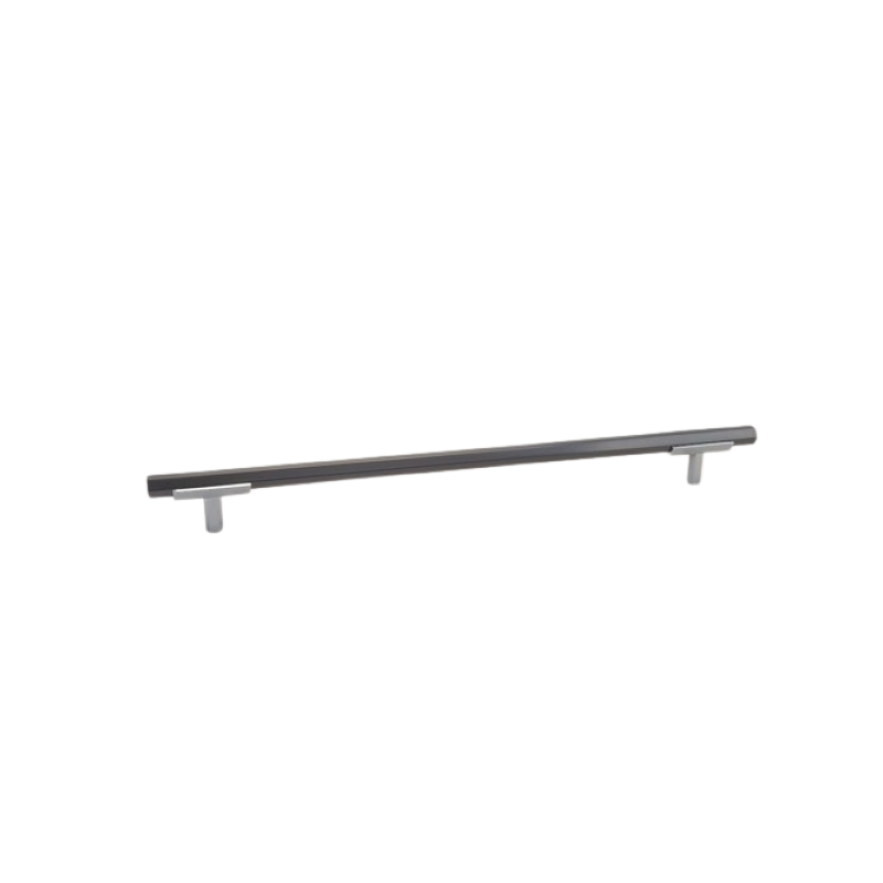 Hexagon Two Tone Appliance Pull - Chrome Base 4776