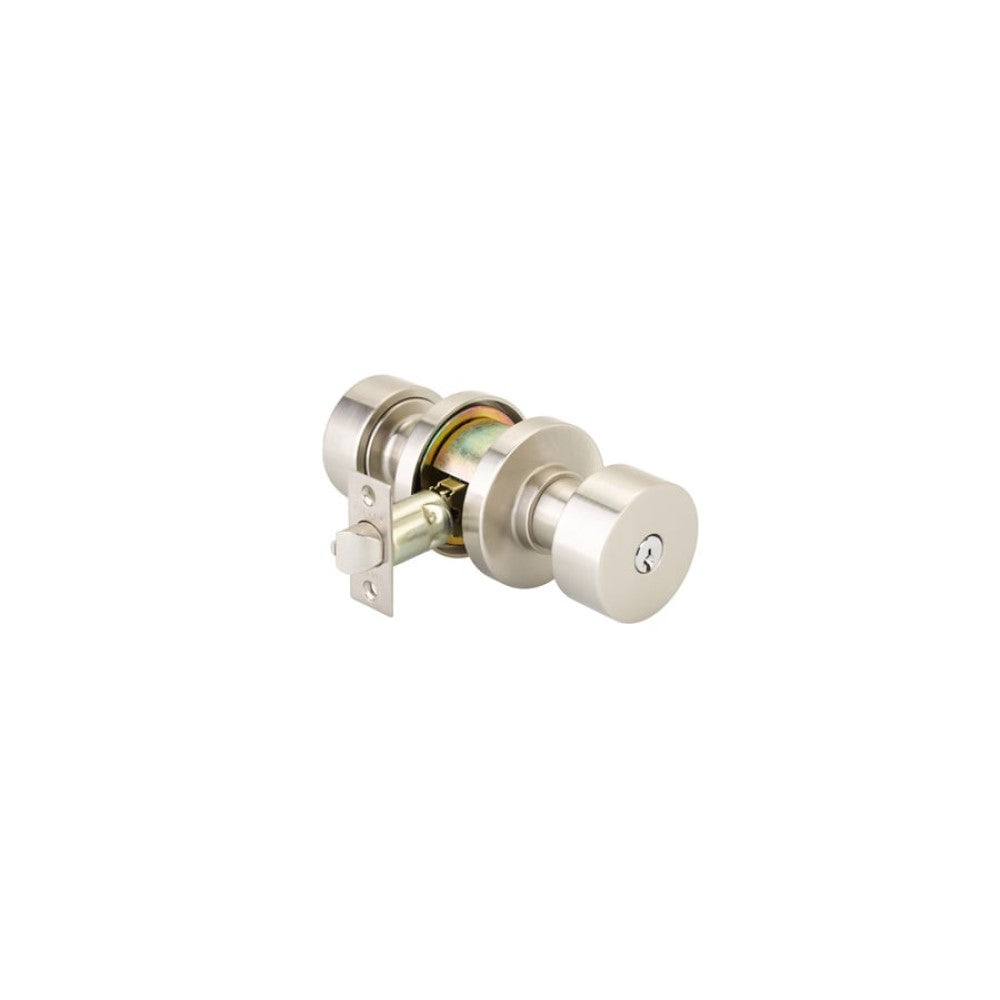 Emtek Modern Brass Key In Entrance Locksets - Disk Rosette
