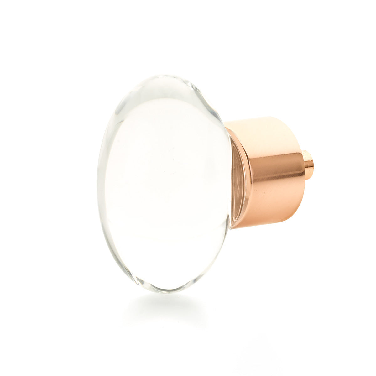 Schaub City Lights Oval Glass Knob - City Lights Collection