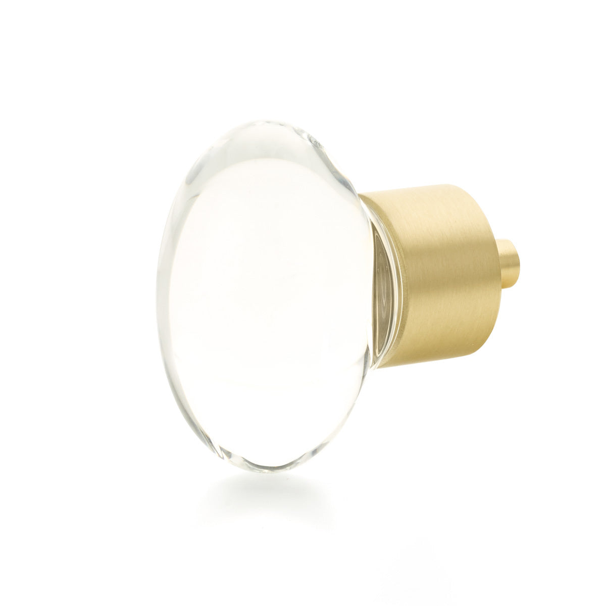 Schaub City Lights Oval Glass Knob - City Lights Collection