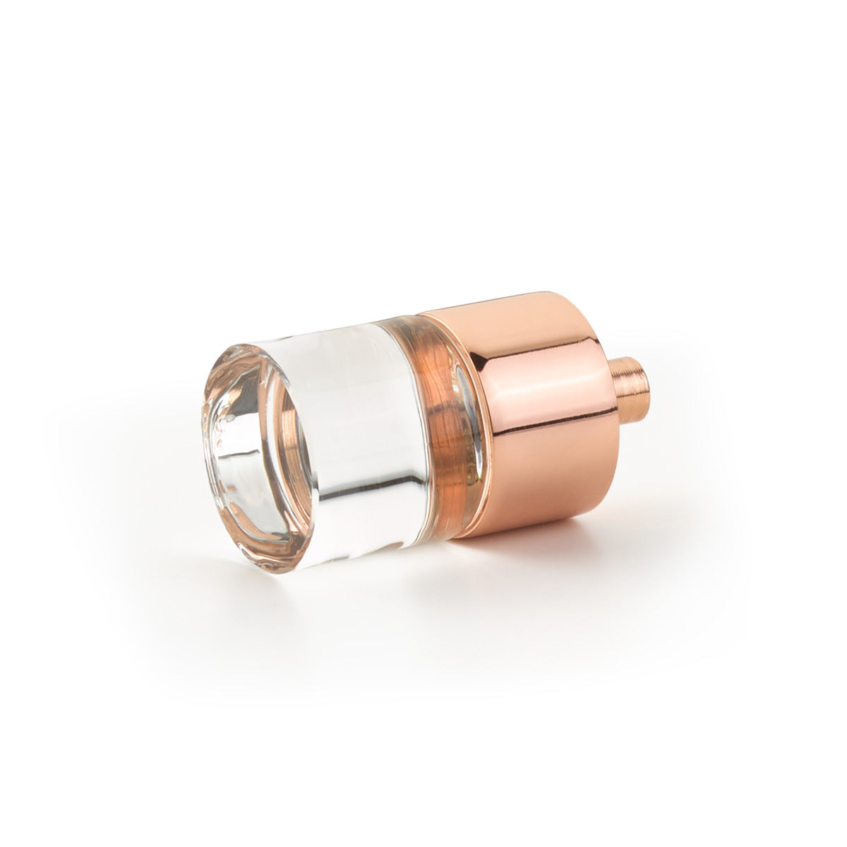 Schaub City Lights Cylinder Glass Knob - City Lights Collection