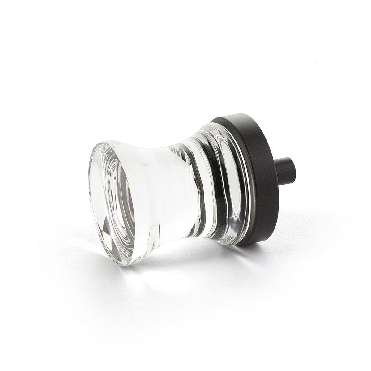 Schaub City Lights Concave Glass Knob - City Lights Collection