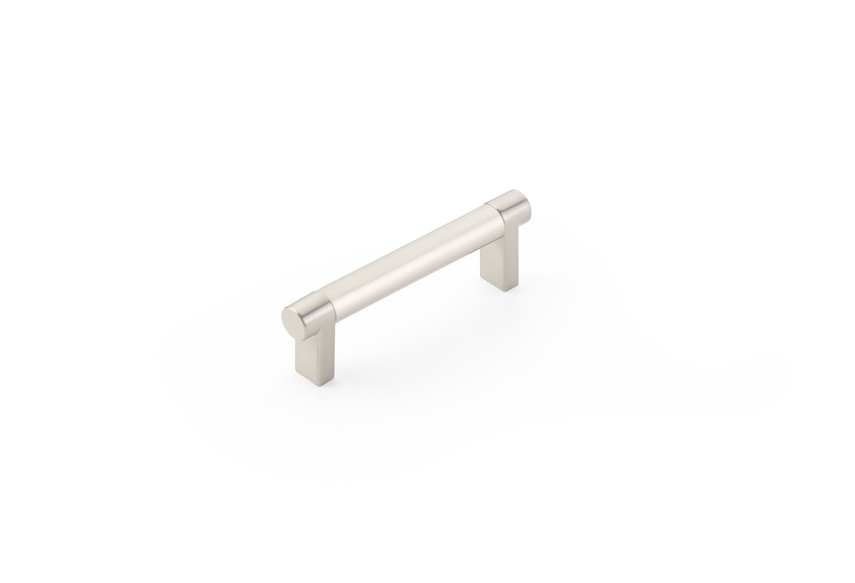 EMTEK SELECT Cabinet Pull Rectangular - Satin Brass Stem