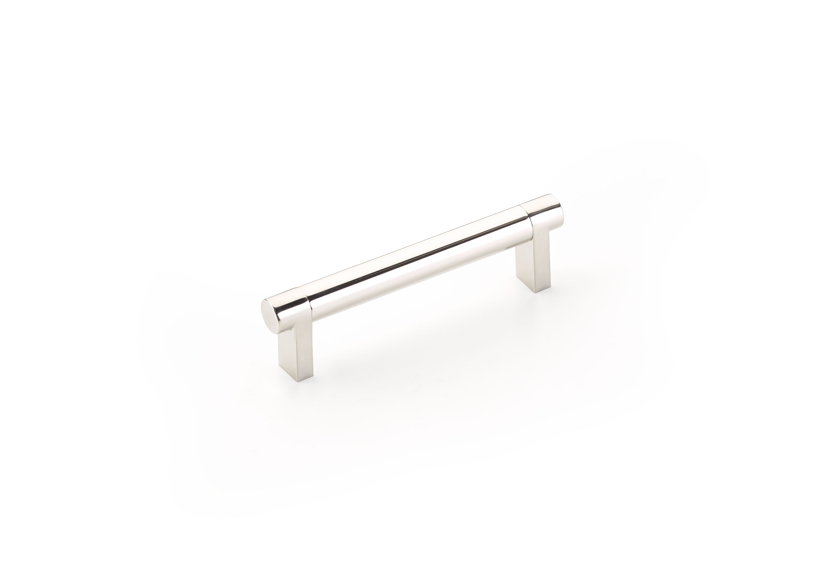 EMTEK SELECT Cabinet Pull Rectangular - Polished Nickel Stem