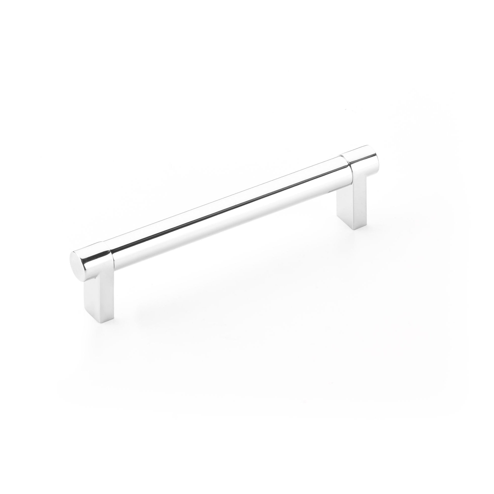 EMTEK SELECT Cabinet Pull Rectangular - Polished Chrome Stem
