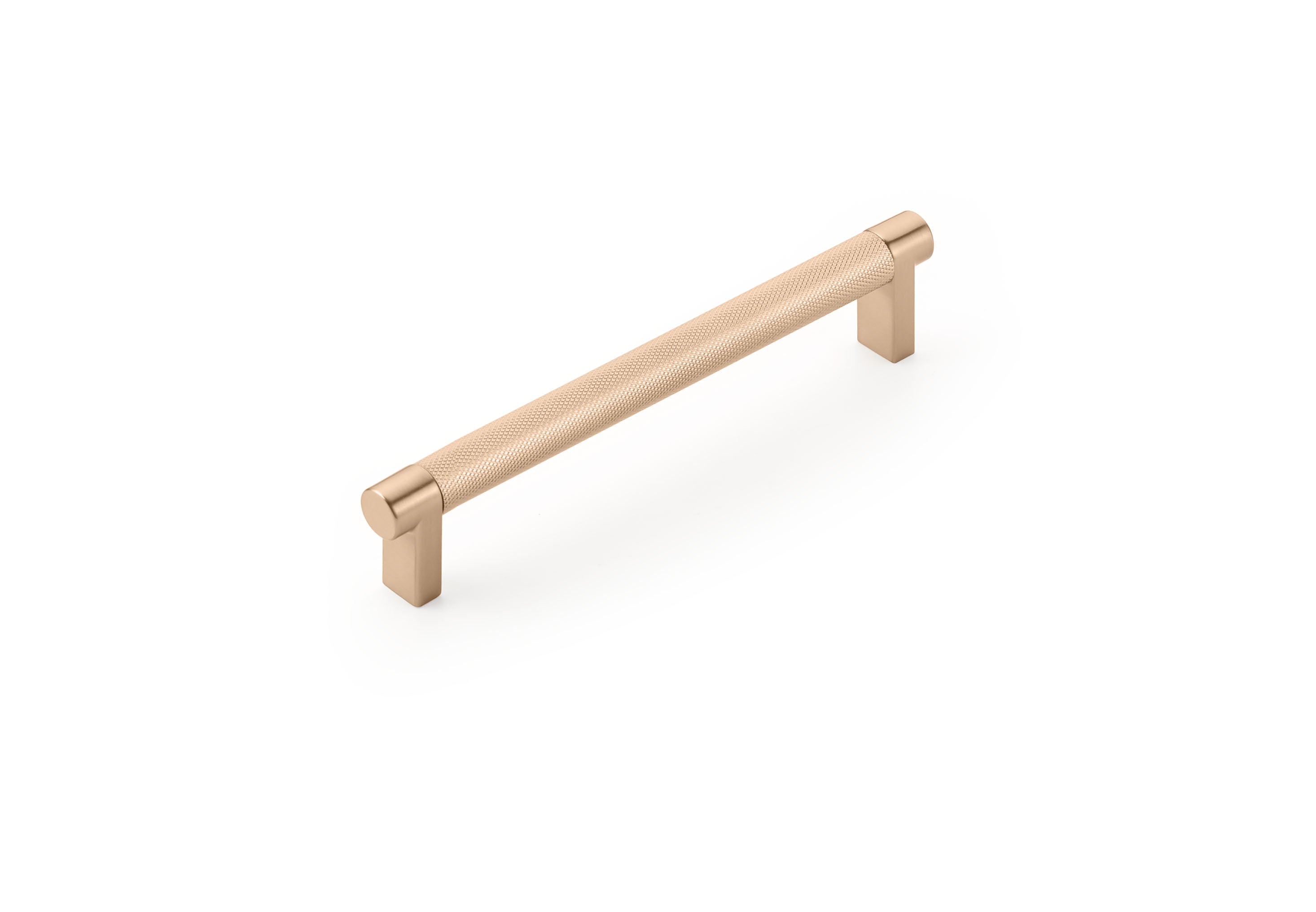 EMTEK SELECT Cabinet Pull Rectangular - Satin Brass Stem