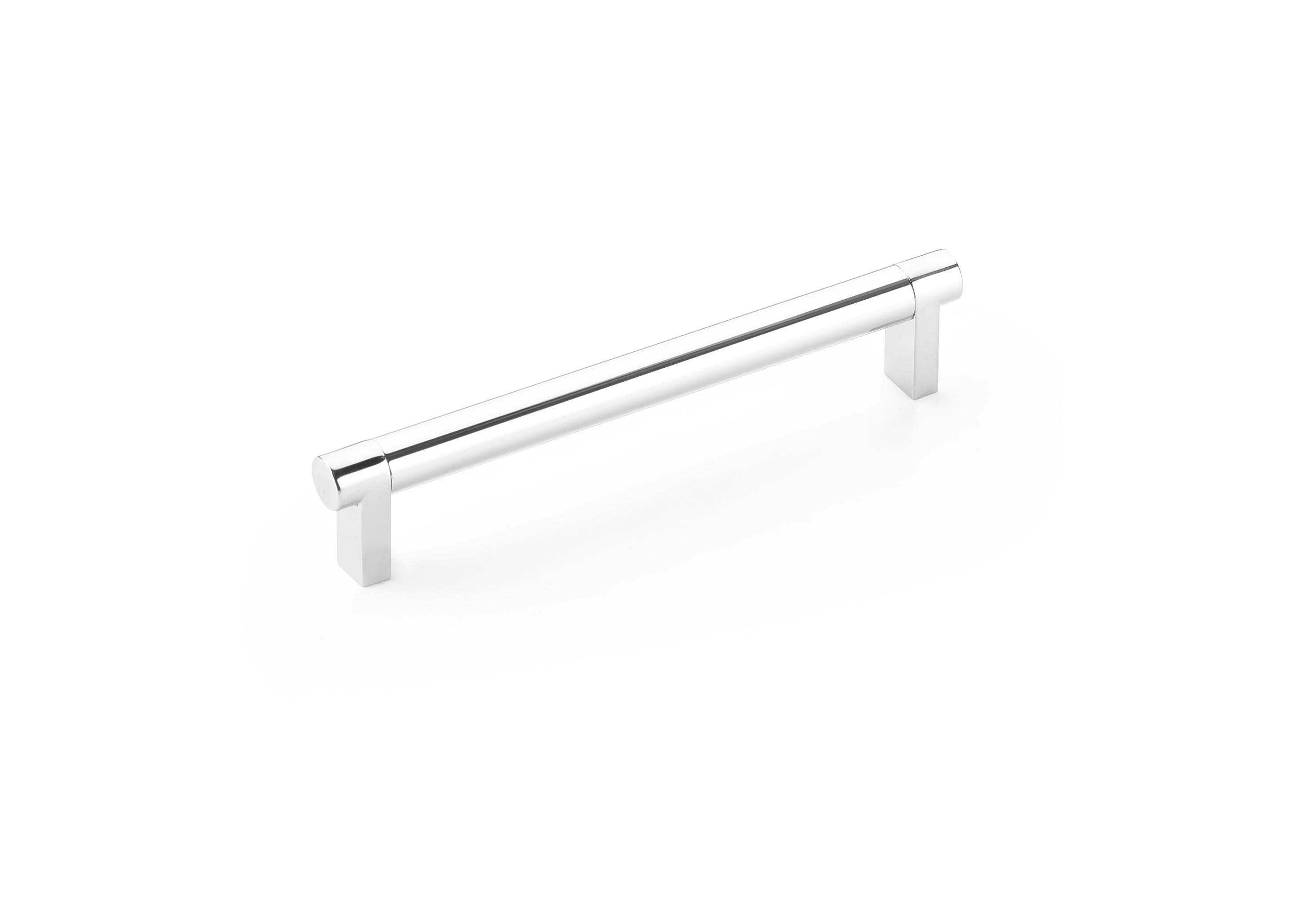 EMTEK SELECT Cabinet Pull Rectangular - Polished Nickel Stem