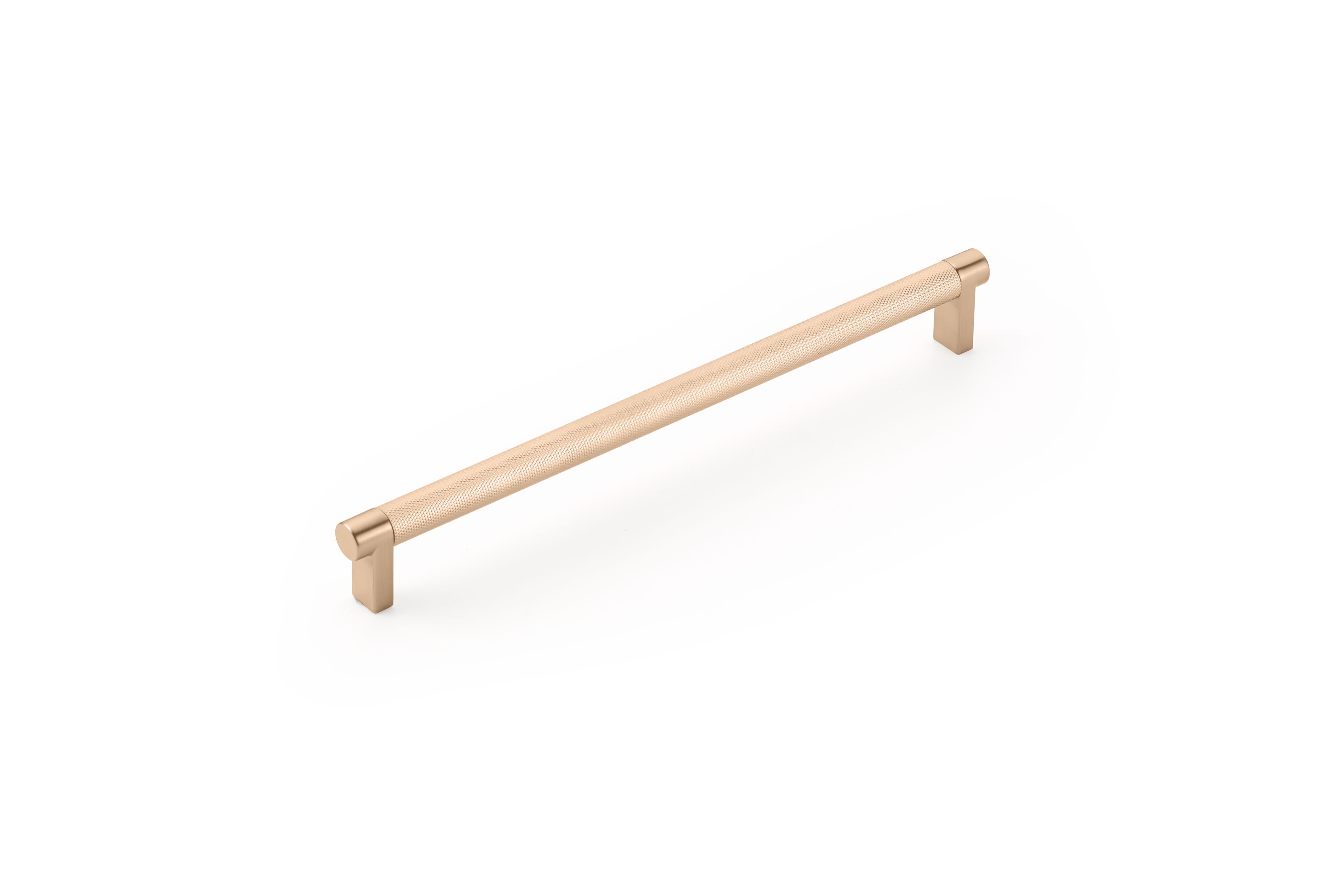 EMTEK SELECT Cabinet Pull Rectangular - Satin Brass Stem