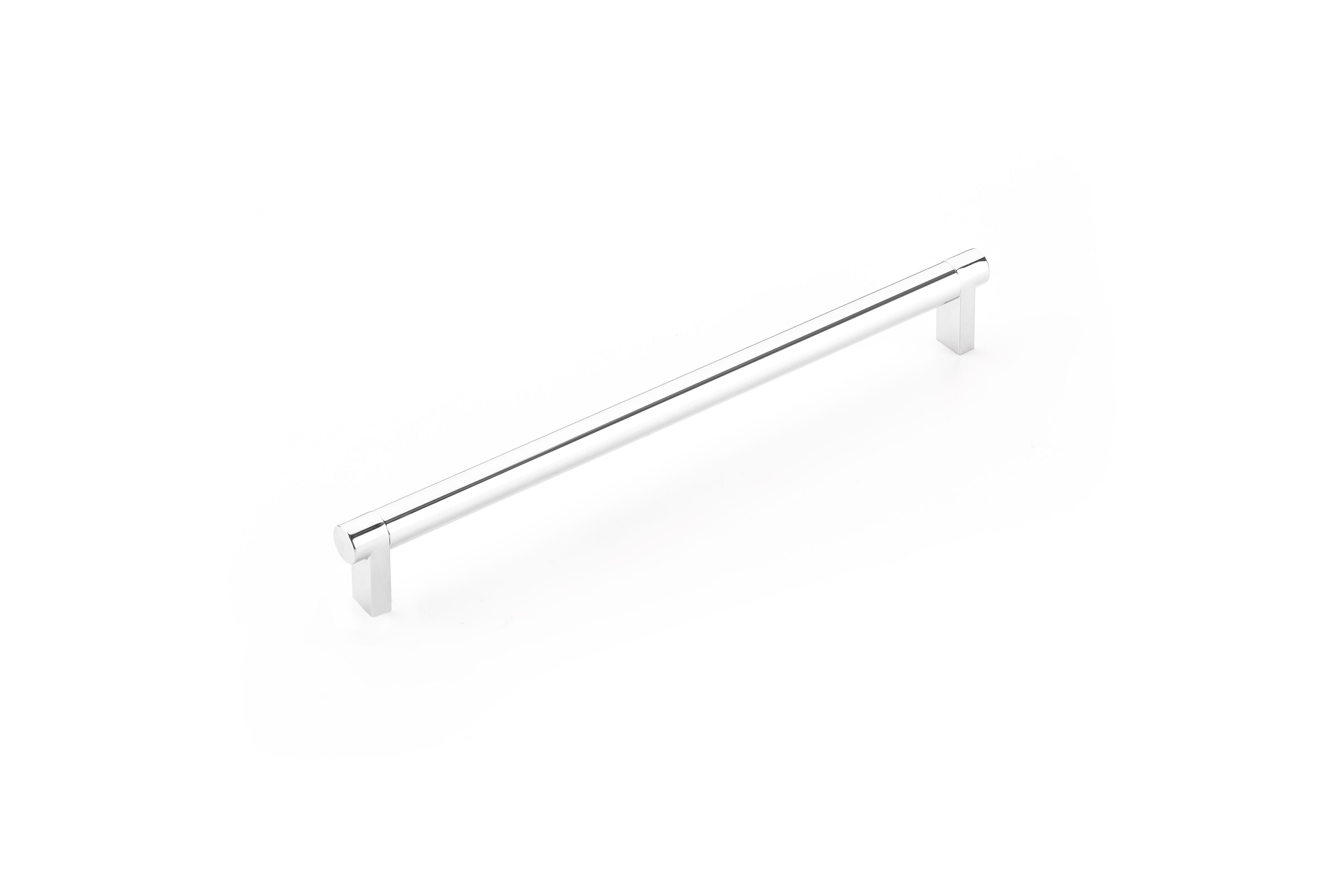 EMTEK SELECT Cabinet Pull Rectangular - Polished Chrome Stem