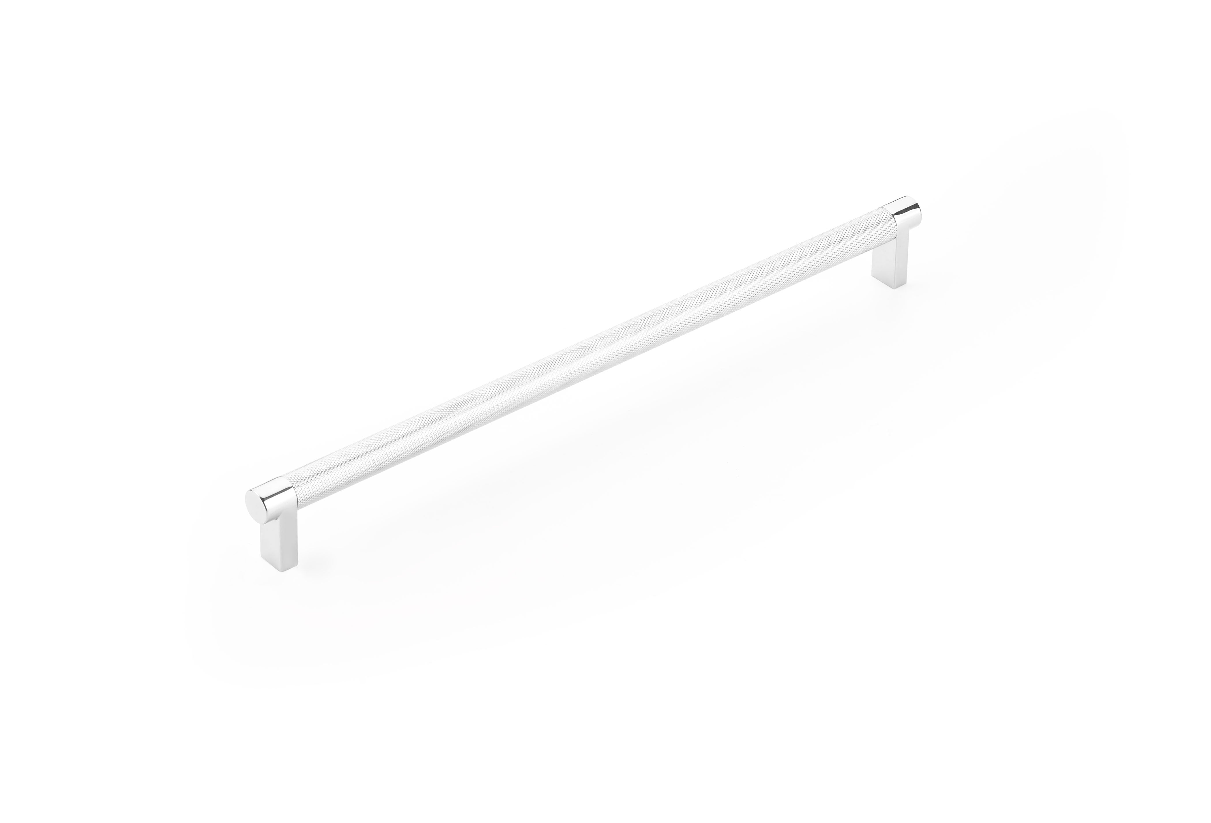EMTEK SELECT Cabinet Pull Rectangular - Polished Chrome Stem