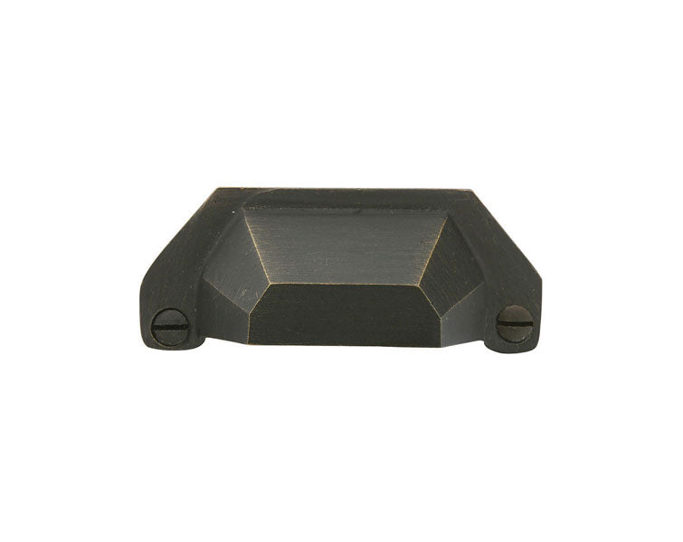 Emtek Sandcast Bronze Bin Pull - Sandcast Bronze Collection