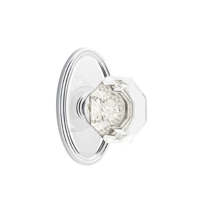 Emtek Door Handle - Old Town Knob, Oval Rosette