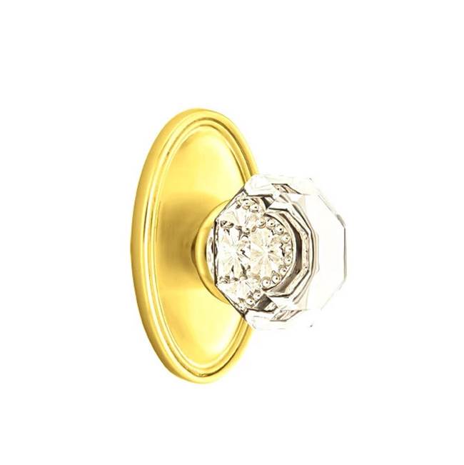 Emtek Door Handle - Old Town Knob, Oval Rosette