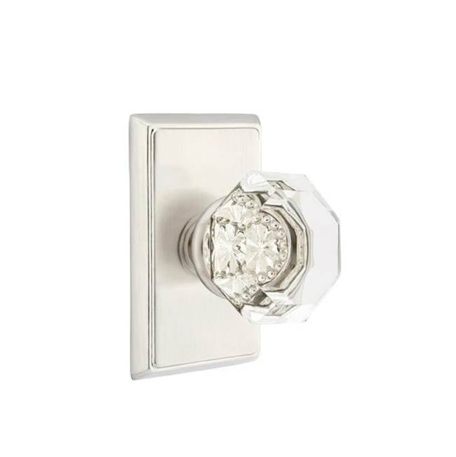 Emtek Door Handle - Old Town Knob, Rectangular Rosette
