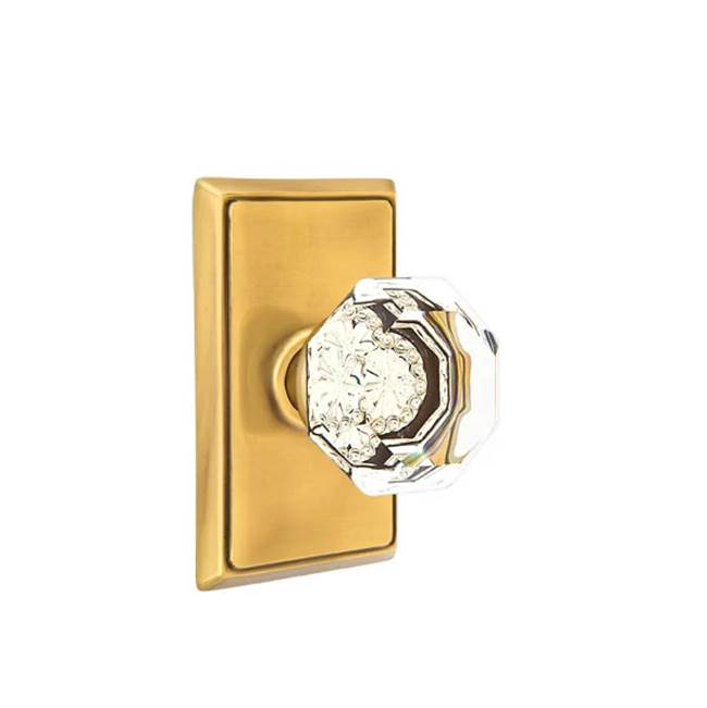 Emtek Door Handle - Old Town Knob, Rectangular Rosette