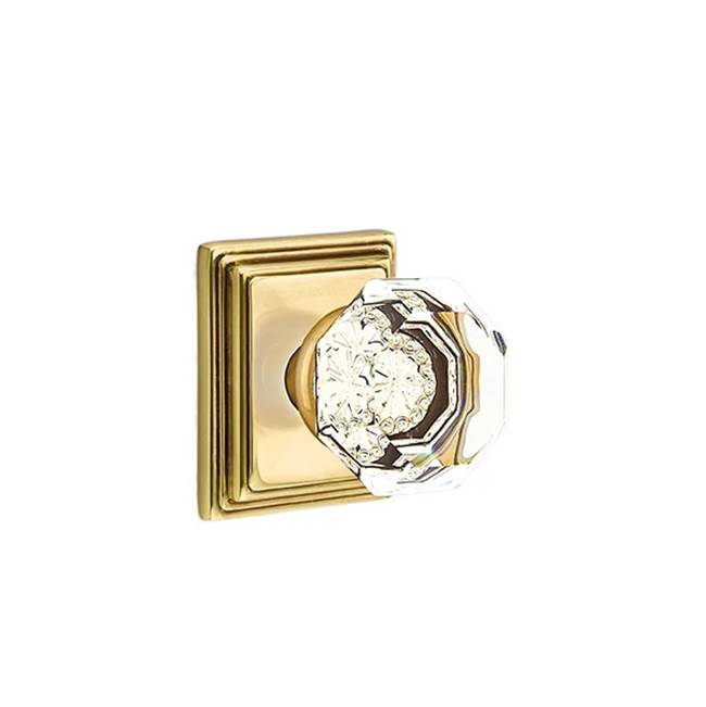 Emtek Door Handle - Old Town Knob, Wilshire Rosette