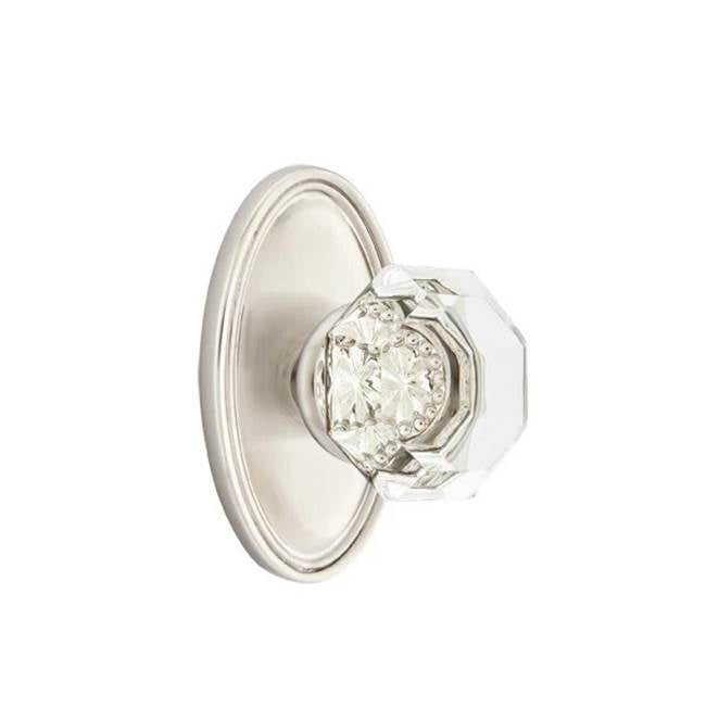 Emtek Door Handle - Old Town Knob, Oval Rosette