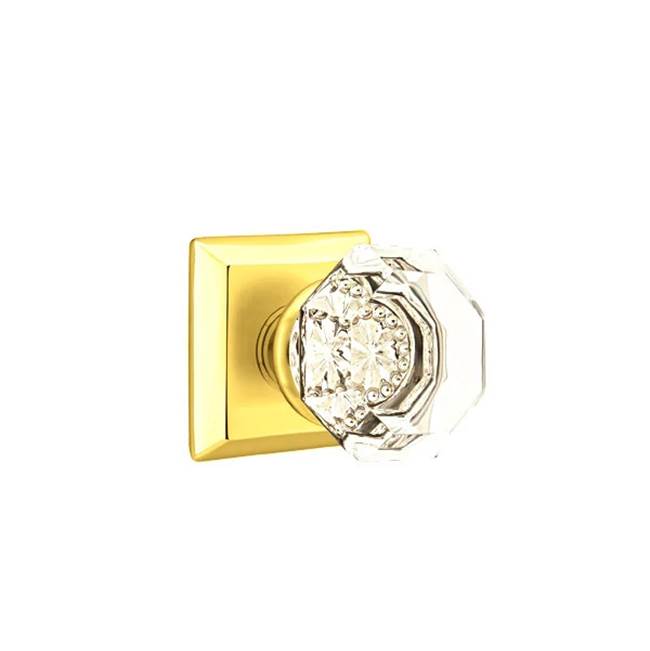 Emtek Door Handle - Old Town Knob, Quincy Rosette