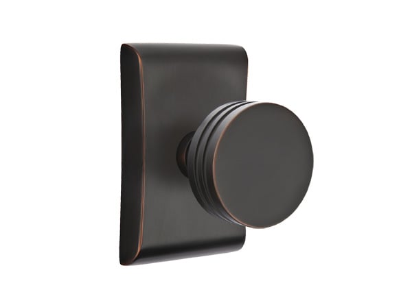Emtek Bern Knob with Neos Rosette