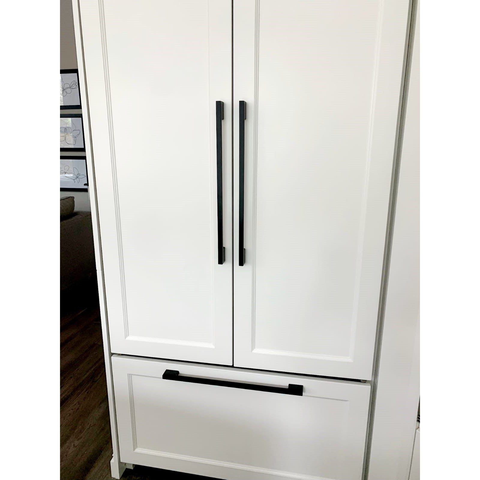 Straight Line Modern Appliance Pull - Squared Ends 4040