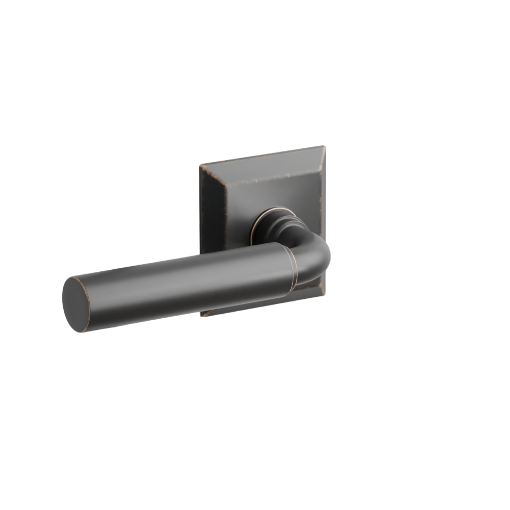 Emtek Manning Lever with Quincy Rosette