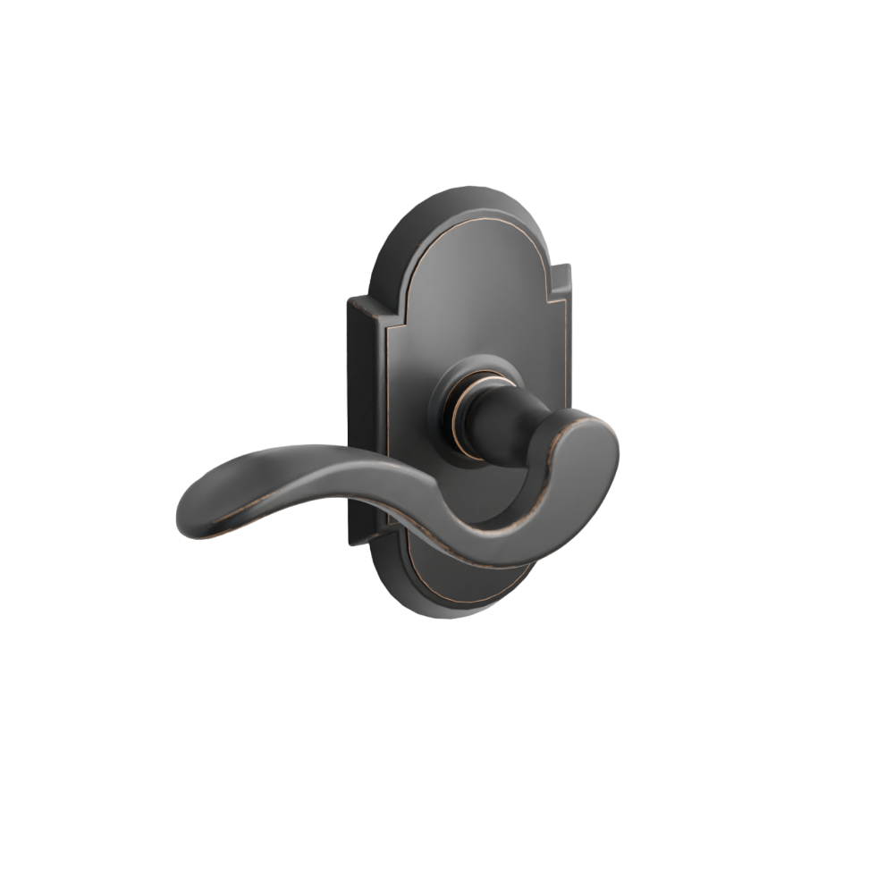 Emtek Cortina Lever with #8 Rosette