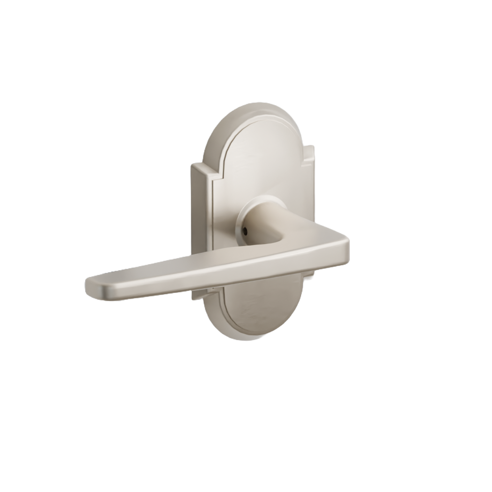 Emtek Hermes Lever with #8 Rosette