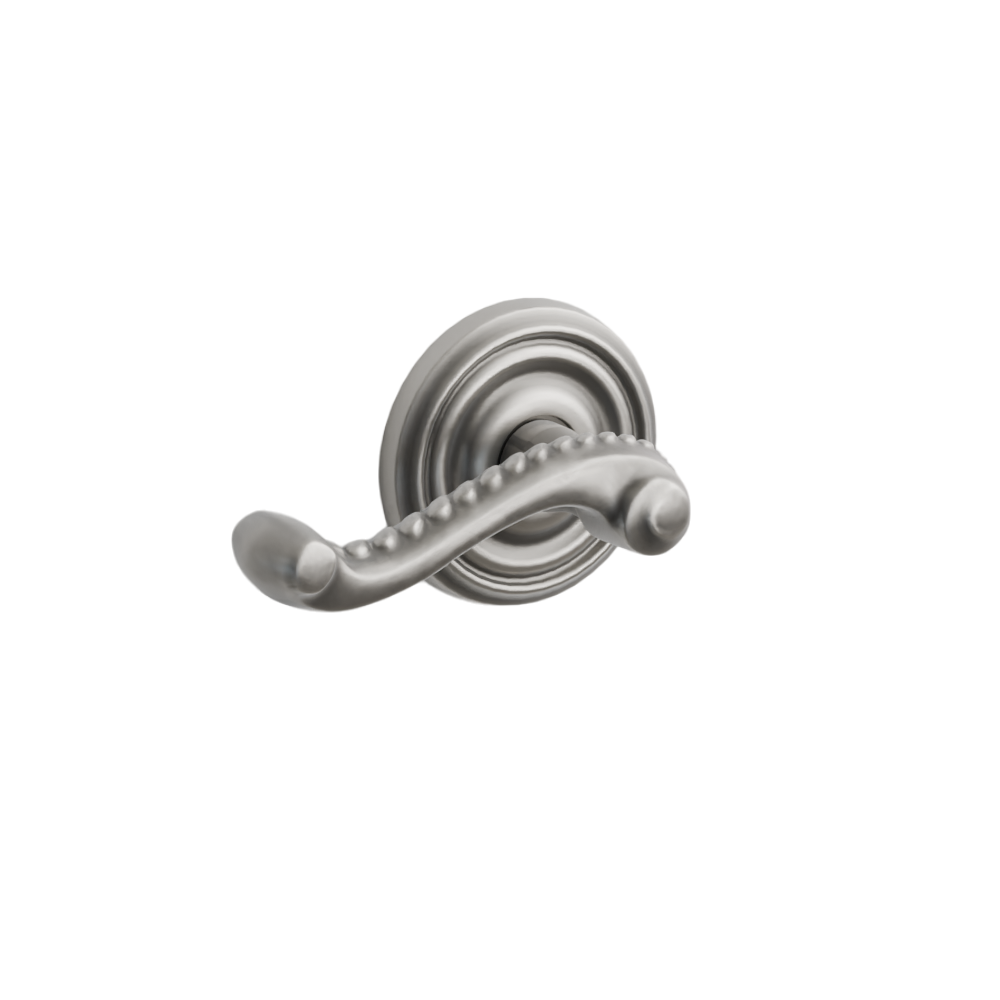 Emtek Door Handle - Rope Lever Regular Rosette - Designer Brass