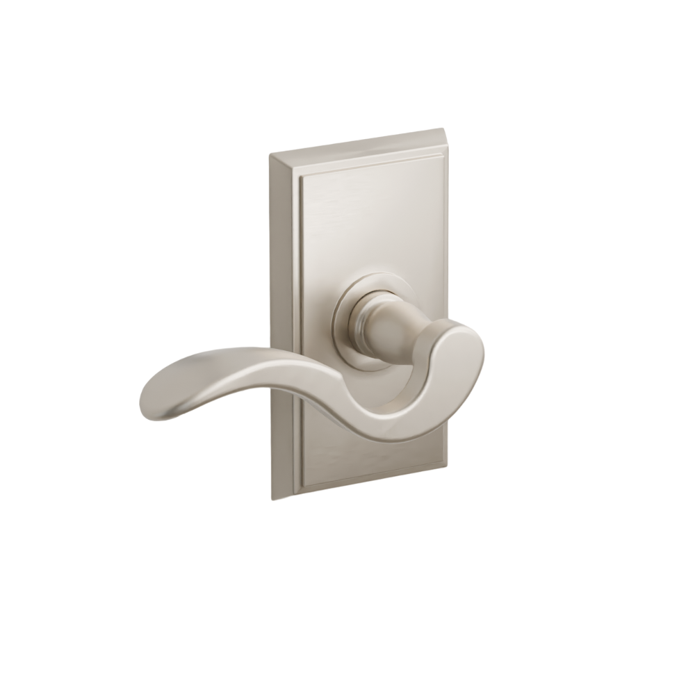 Emtek Cortina Lever with Rectangular Rosette