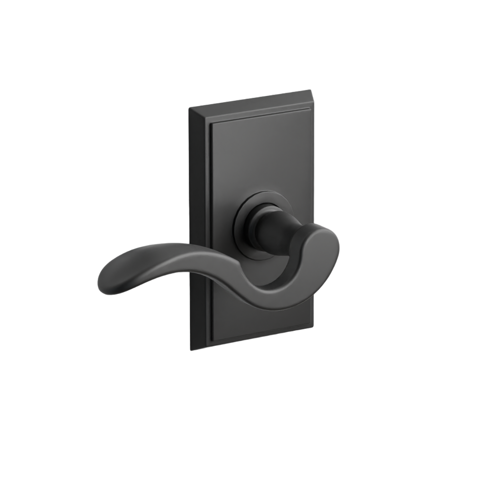 Emtek Cortina Lever with Rectangular Rosette
