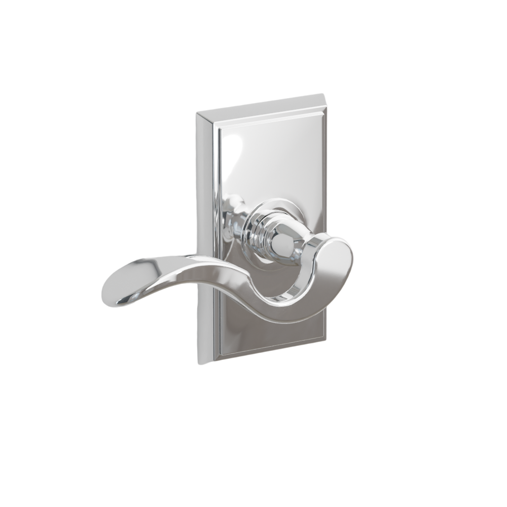 Emtek Cortina Lever with Rectangular Rosette