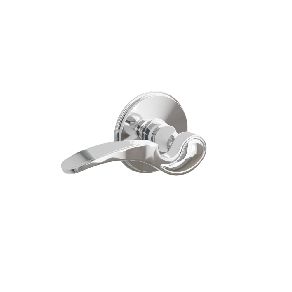 Emtek Door Handle - Coventry Lever Watford Rosette - Designer Brass