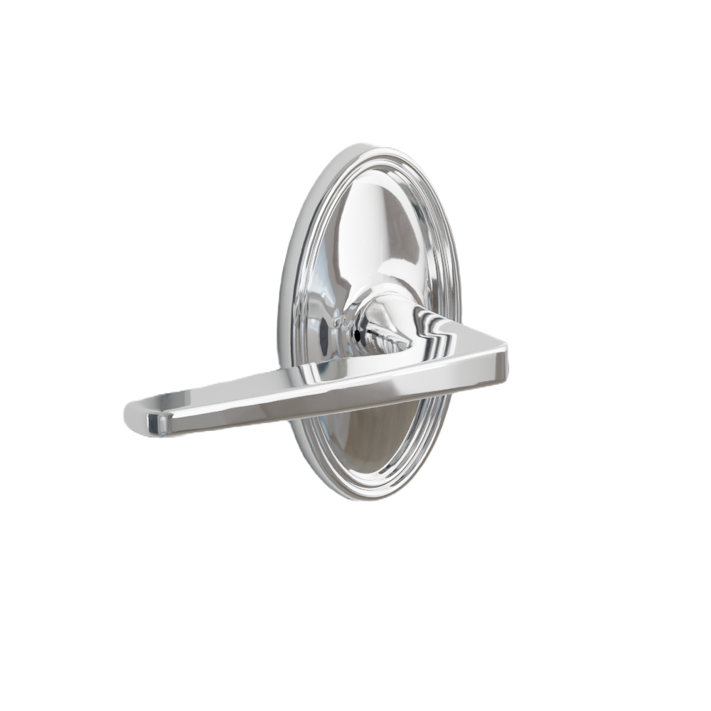 Emtek Hermes Lever with Oval Rosette