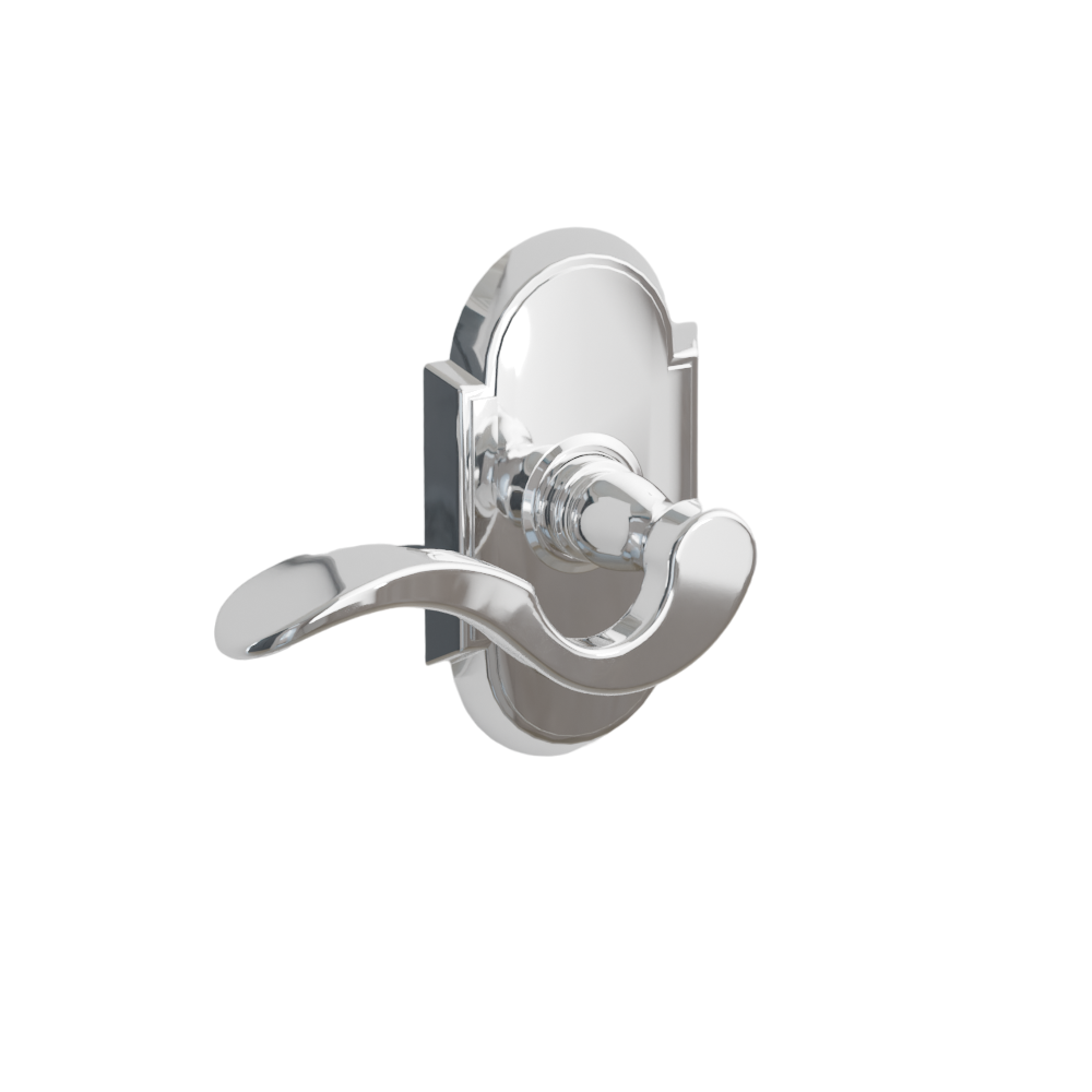 Emtek Cortina Lever with #8 Rosette