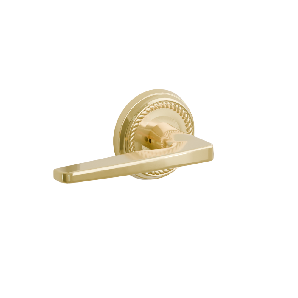 Emtek Hermes Lever with Rope Rosette