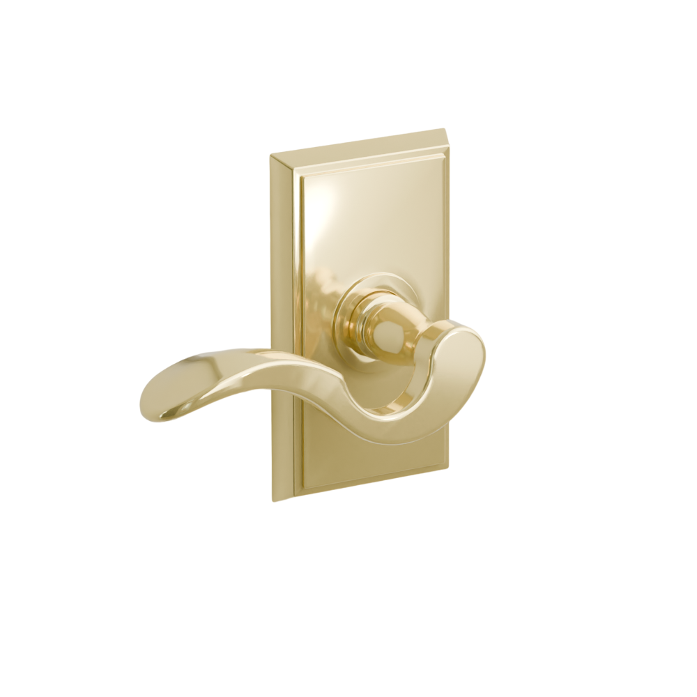Emtek Cortina Lever with Rectangular Rosette