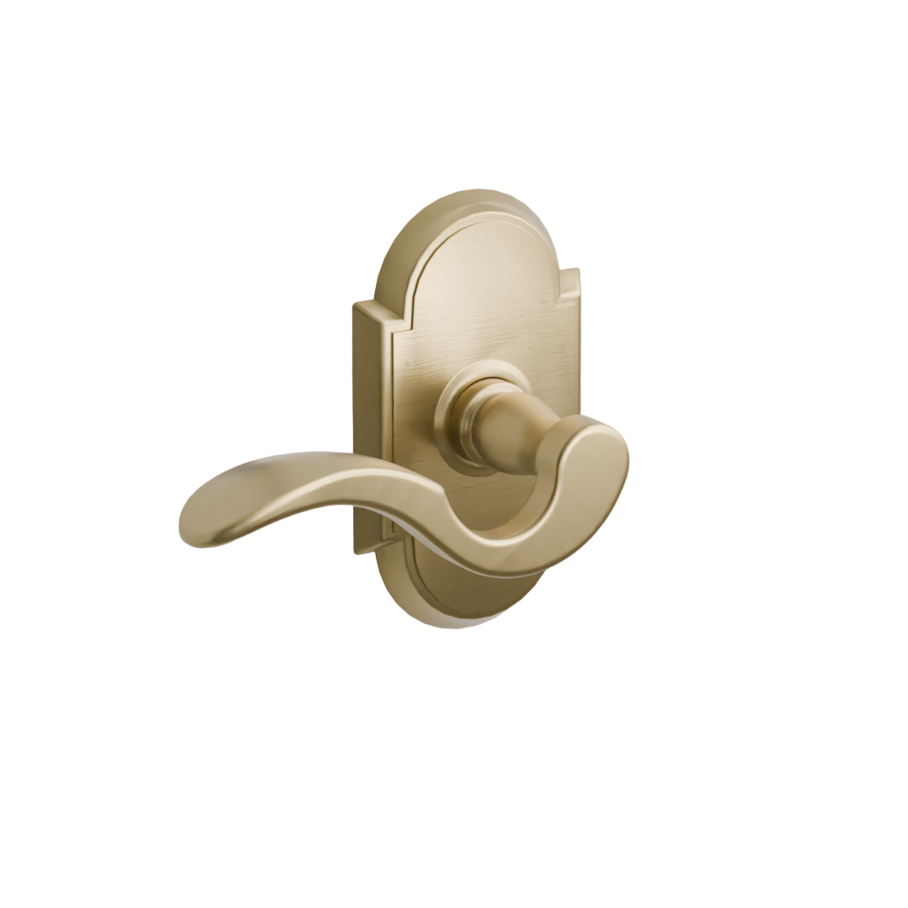 Emtek Cortina Lever with #8 Rosette