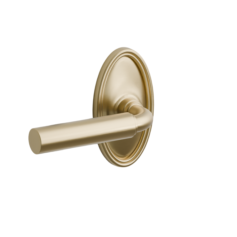 Emtek Manning Lever with Oval Rosette