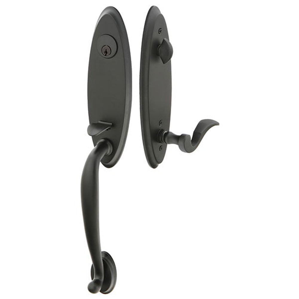 Emtek Brass Tubular Entrance Handlesets - Marietta